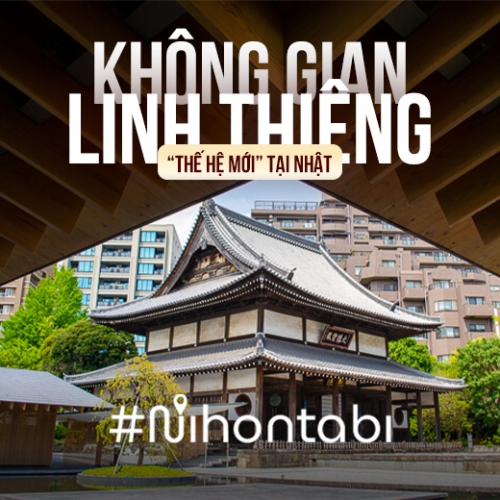 Không gian linh thiêng “thế hệ mới” tại Nhật