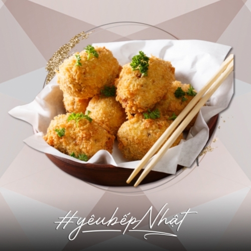 Đổi vị với món bánh khoai tây Korokke thơm ngon, dễ làm