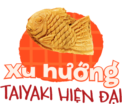 Xu hướng Taiyaki hiện đại