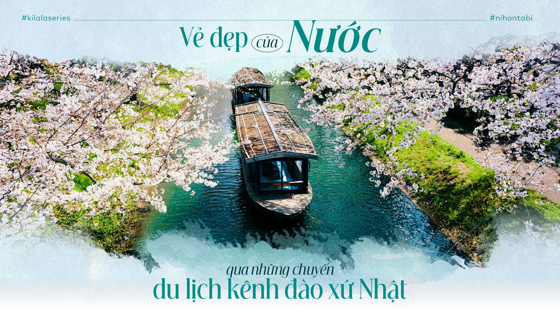 Vẻ đẹp của nước qua những chuyến du lịch kênh đào xứ Nhật.