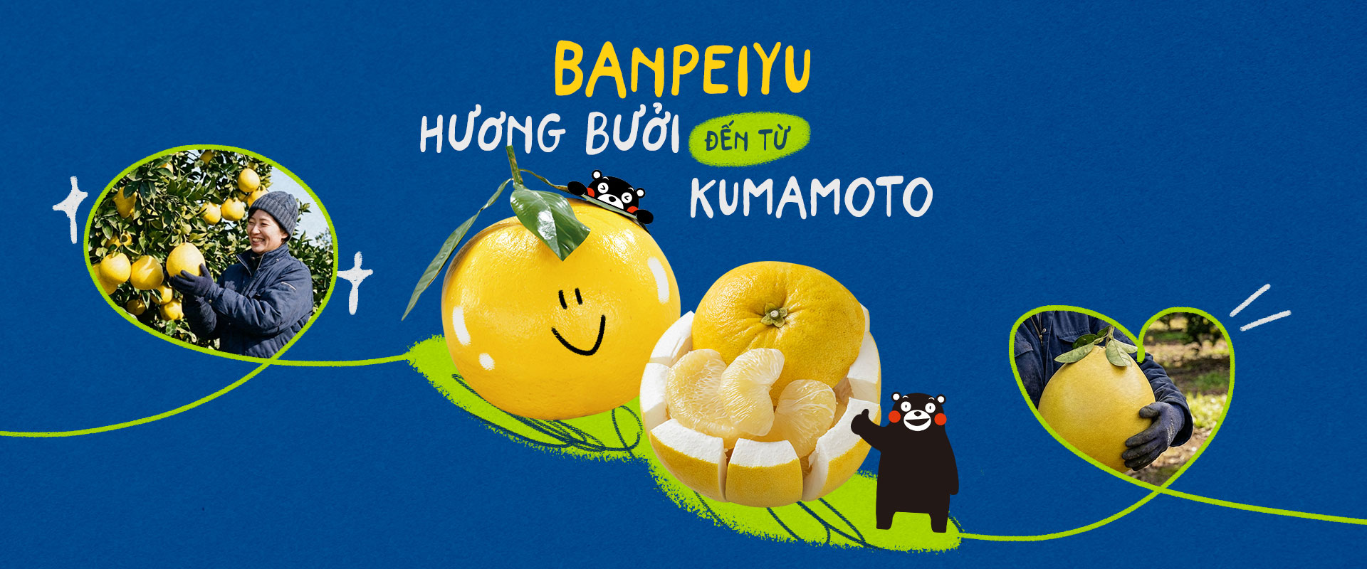 Banpeiyu: Hương bưởi đến từ Kumamoto.