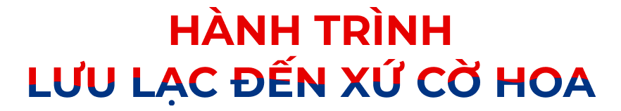 Hành trình lưu lạc đến xứ cờ hoa