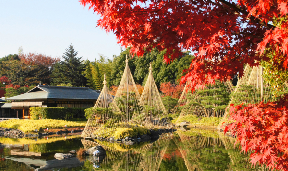 Vườn Shirotori nằm ở thành phố Nagoya được thiết kế mô phỏng theo địa hình của vùng Chubu. Vườn Shirotori nằm ở thành phố Nagoya được thiết kế mô phỏng theo địa hình của vùng Chubu.