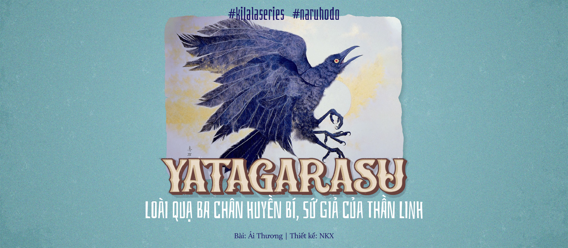 Yatagarasu: Loài quạ ba chân huyền bí, sứ giả của thần linh