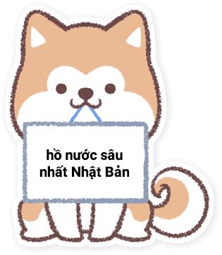 hồ nước sâu nhất Nhật Bản