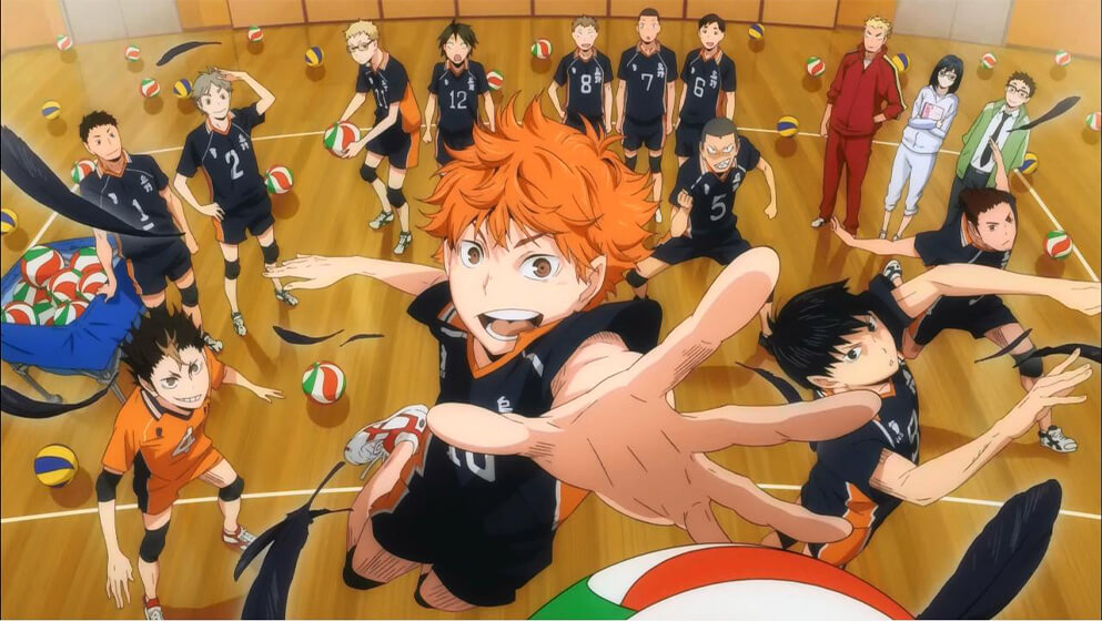 Haikyuu. Haikyuu.