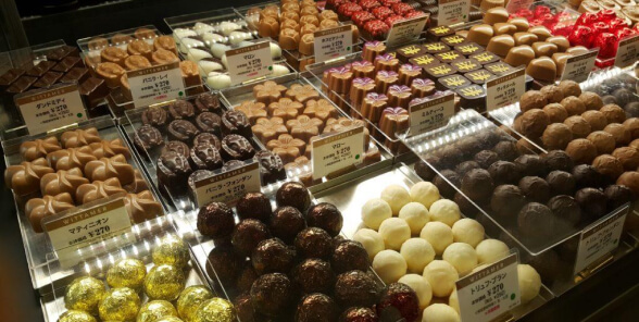 Người Nhật dành tình yêu vô hạn với chocolate. Người Nhật dành tình yêu vô hạn với chocolate.