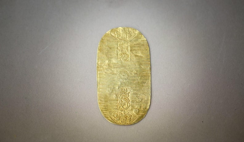 Đồng vàng koban thời Edo