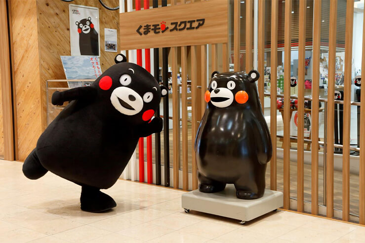 Kumamon Square. Kumamon Square.