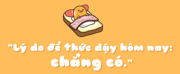trứng lười gudetama. trứng lười gudetama.