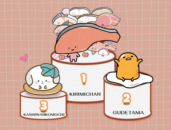 Top 3 cuộc thi thiết kế nhân vật của Sanrio năm 2013 Top 3 cuộc thi thiết kế nhân vật của Sanrio năm 2013