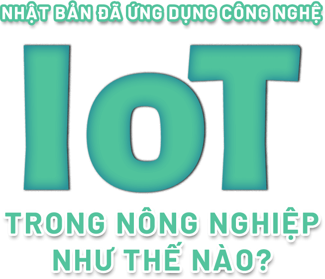 Nhật Bản đã ứng dụng công nghệ IoT trong nông nghiệp như thế nào?