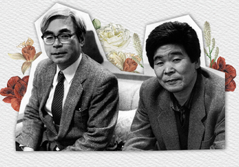 Hayao Miyazaki và Isao Takahata.