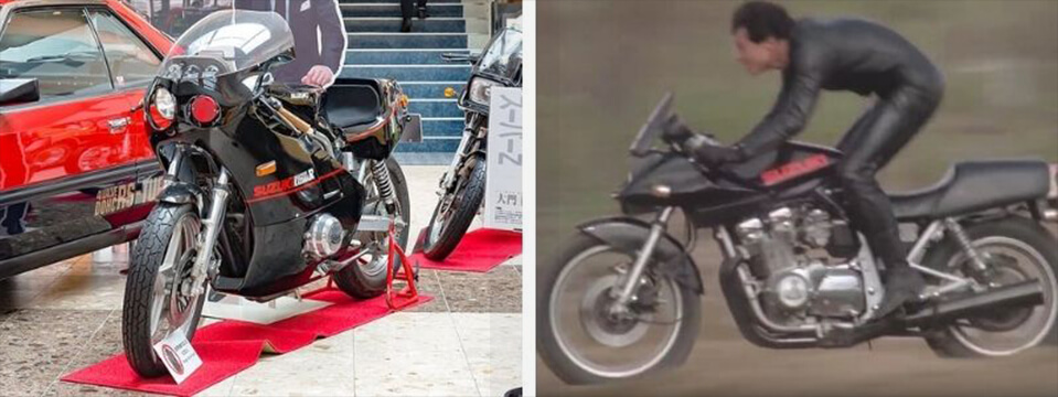 Chiếc Katana được sử dụng trong bộ phim 'Seibu Keisatsu' (1979 – 1984) và trở thành biểu tượng của bộ phim này. Chiếc Katana được sử dụng trong bộ phim 'Seibu Keisatsu' (1979 – 1984) và trở thành biểu tượng của bộ phim này.