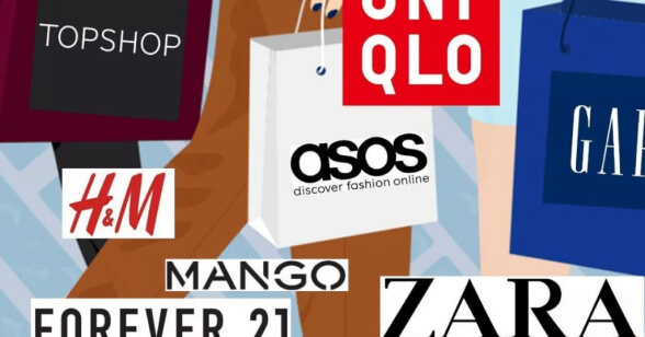 Những thương hiệu thời trang nhanh quen thuộc. Những thương hiệu thời trang nhanh quen thuộc.