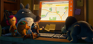 Totoro xuất hiện trong Toy Story 3. Totoro xuất hiện trong Toy Story 3.