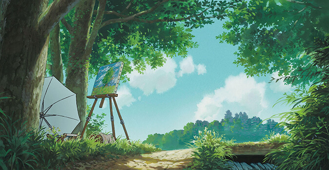 Một cảnh trong phim The Wind Rises. Một cảnh trong phim The Wind Rises.