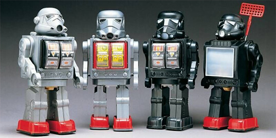 Loạt đồ chơi thiếc của Teruhisa Kitahara là nguồn cảm hứng để Lasseter tạo ra Toy Story. Loạt đồ chơi thiếc của Teruhisa Kitahara là nguồn cảm hứng để Lasseter tạo ra Toy Story.