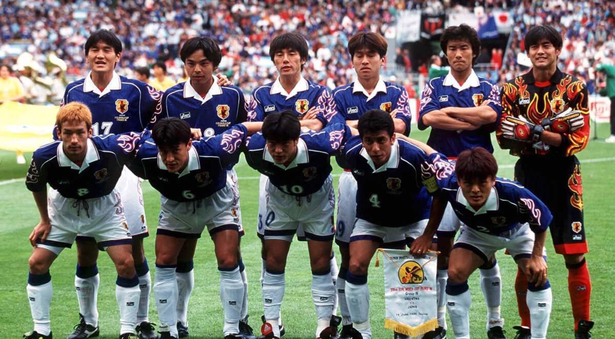 Đội tuyển Nhật Bản có lần đầu tiên dự World Cup vào năm 1998. Đội tuyển Nhật Bản có lần đầu tiên dự World Cup vào năm 1998.