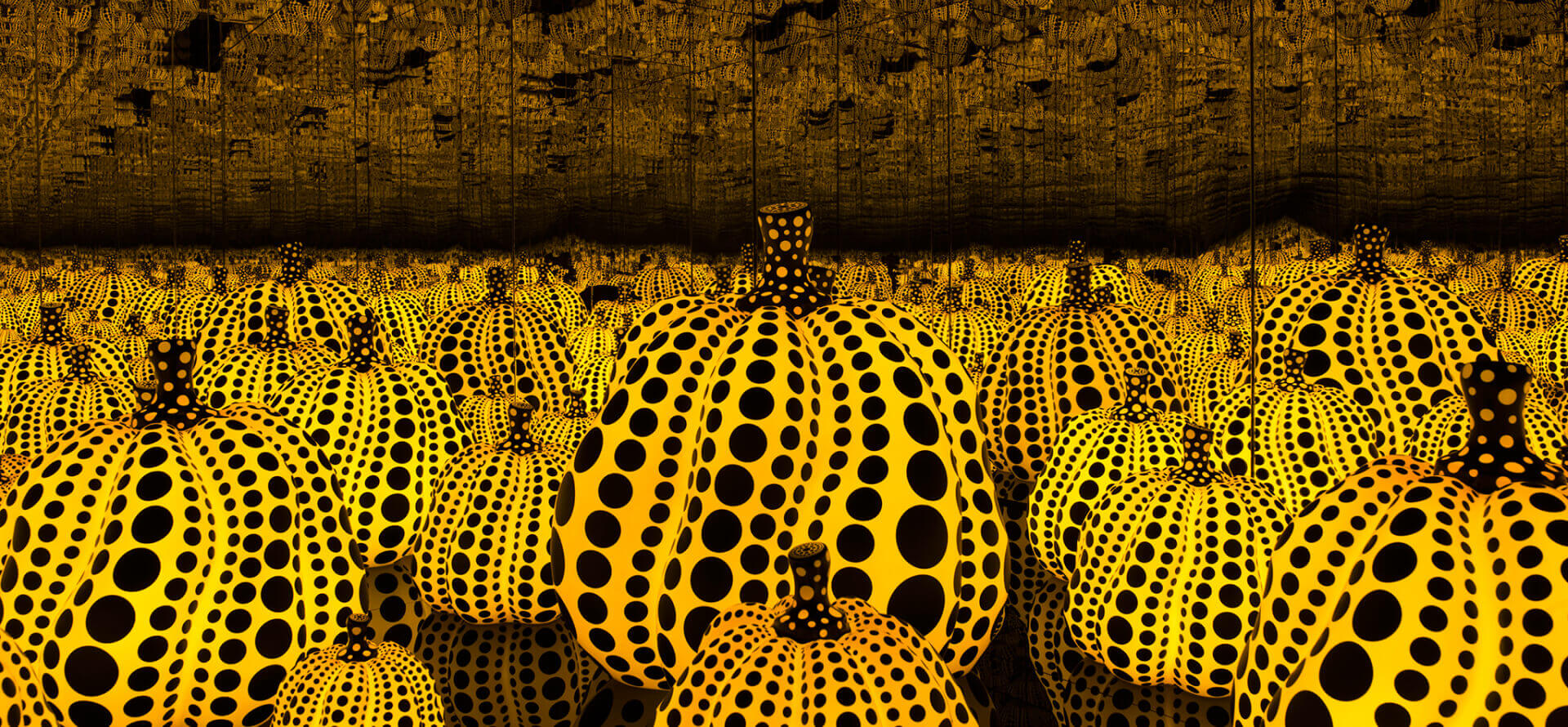 Triển lãm “All the Eternal Love I Have for the Pumpkins”. Triển lãm “All the Eternal Love I Have for the Pumpkins”.