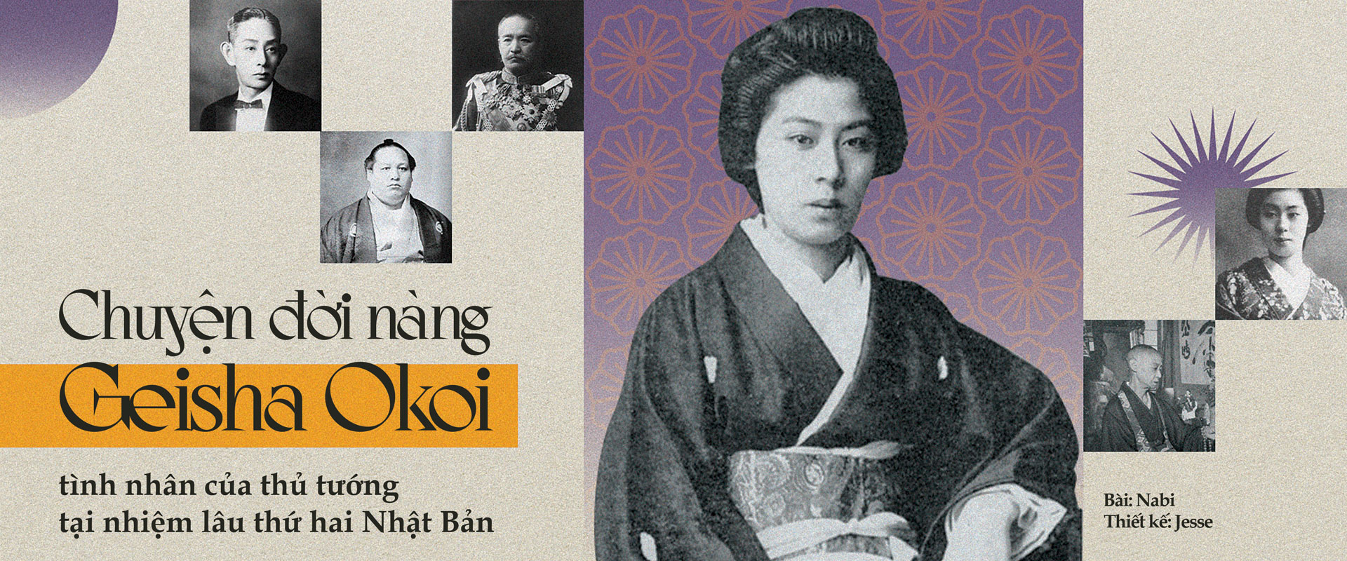 Chuyện đời nàng Geisha Okoi - tình nhân của thủ tướng tại nhiệm lâu thứ hai Nhật Bản.