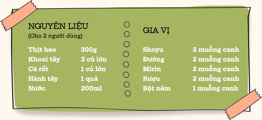 Nguyên liệu & Gia vị