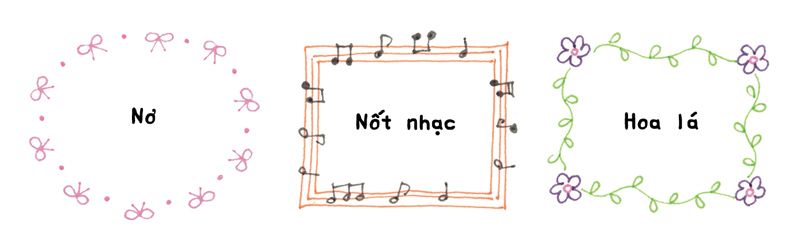 khung trang trí khung trang trí