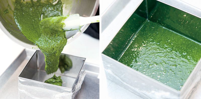 làm đông chocolate