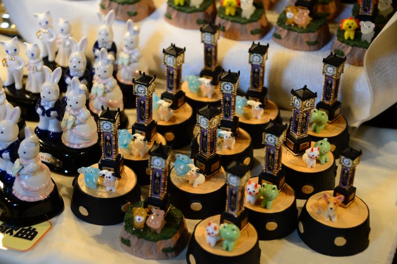 hộp âm nhạc ở bảo tàng Otaru