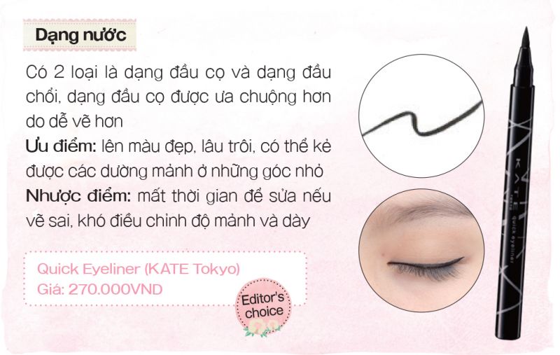 eyeliner nước eyeliner nước