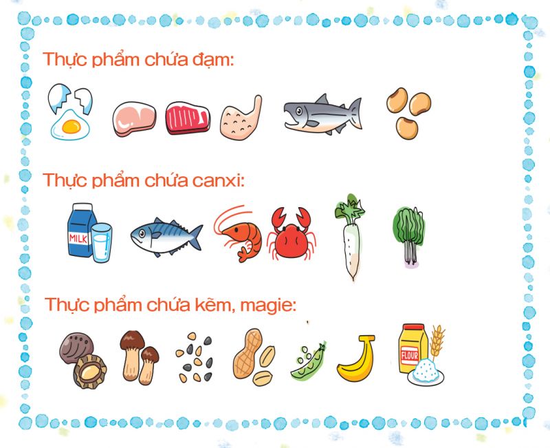 ăn như thế nào giúp con tăng chiều cao