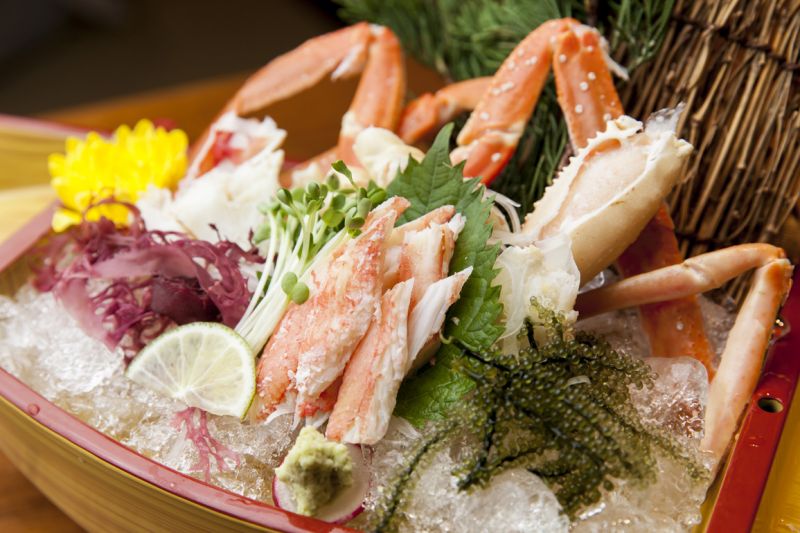 Zuwai Kani Sashimi Zuwai Kani Sashimi