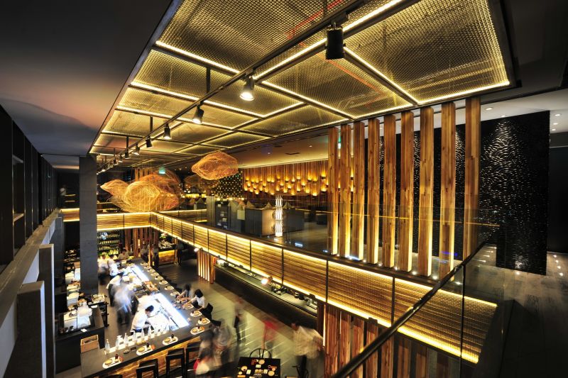 nhà hàng Nhật Sorae – ăn giữa tầng không