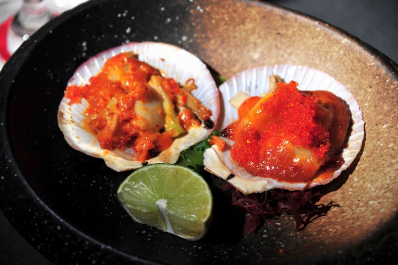 Sò điệp nướng cay - sorae