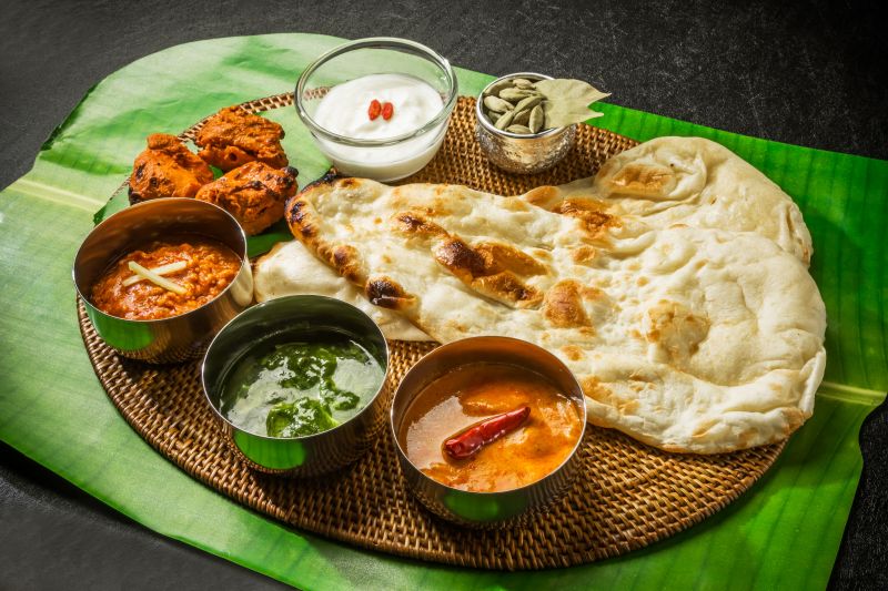 phần ăn cà ri Ấn Độ phần ăn cà ri Ấn Độ