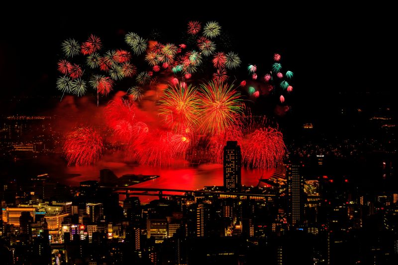 pháo hoa mùa hè pháo hoa mùa hè