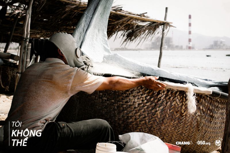 Bộ ảnh “Tôi không thể phiên bản đời thường tại nhà máy Vĩnh Tân”