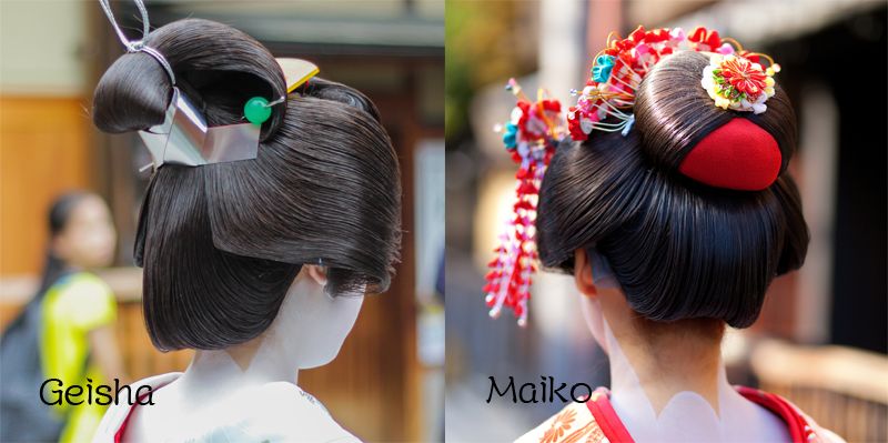 kiểu tóc Geisha và Maiko