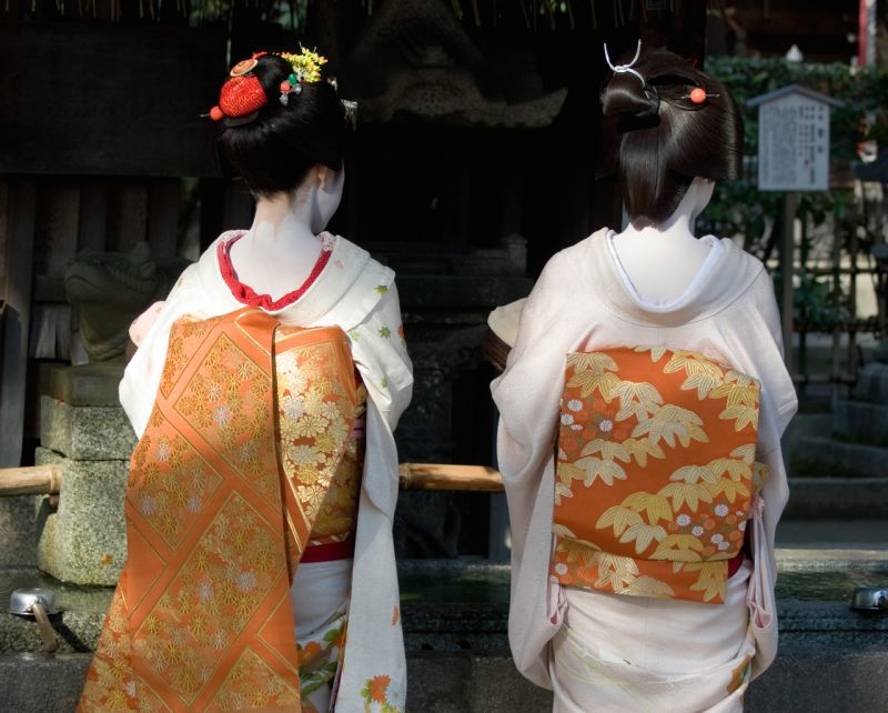 trang phục Geisha và Maiko