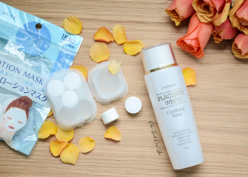 otion mask làm từ Mặt nạ giấy Kose và Toner Mosbeau otion mask làm từ Mặt nạ giấy Kose và Toner Mosbeau