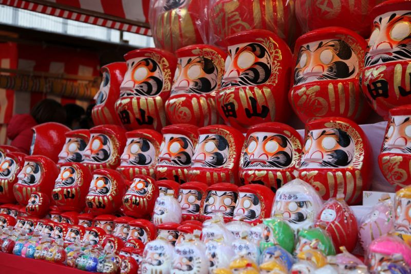 Daruma chưa vẽ mắt Daruma chưa vẽ mắt