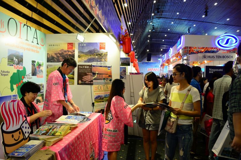 Gian hàng du lịch tỉnh Oita