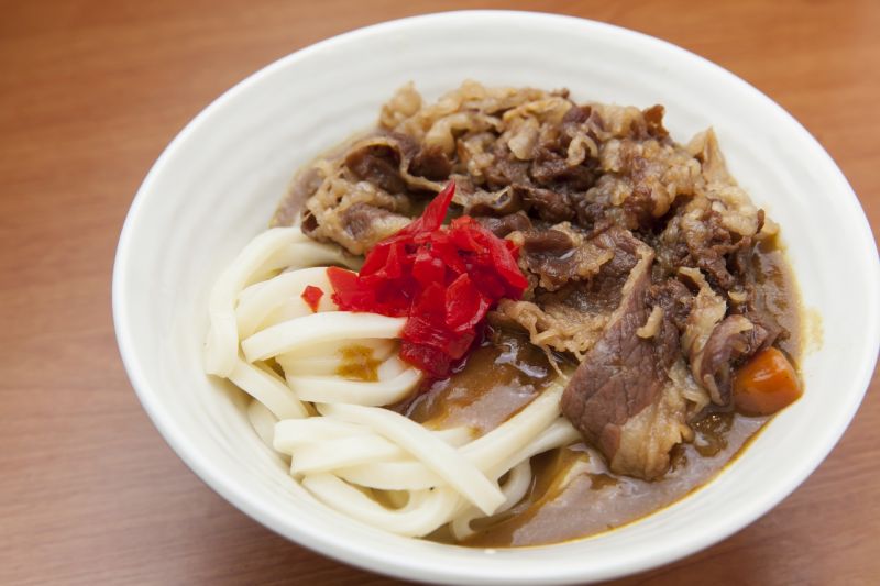 Mì Udon cà ri bò Mì Udon cà ri bò