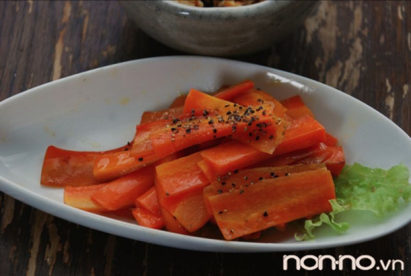 cà rốt hầm dầu dừa cà rốt hầm dầu dừa