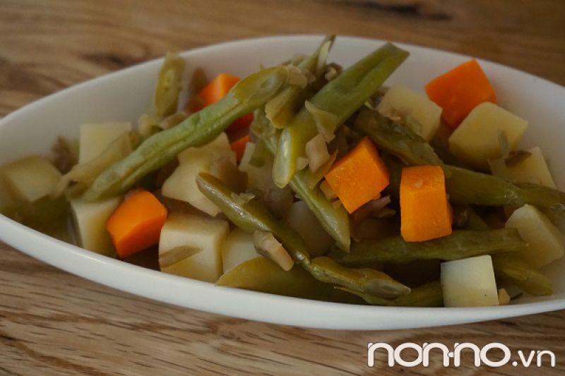 rau củ hấp rau củ hấp