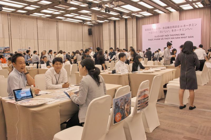 kết nối thương mại về hải sản JETRO