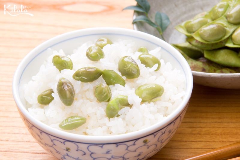 cơm Takikomi đậu Edamame