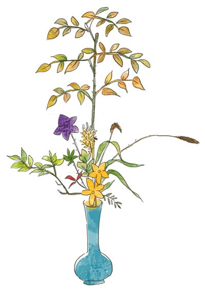 phong cách Tatehana trong Ikebana