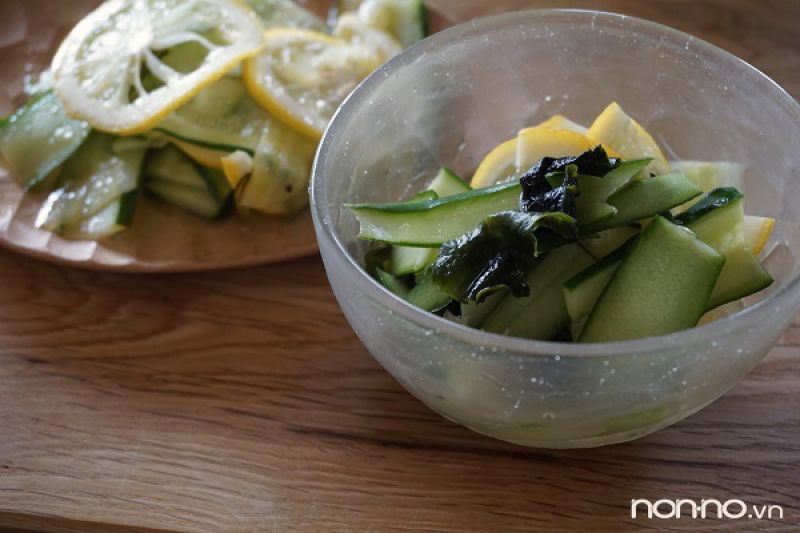 dưa leo và chanh trộn Mirin dưa leo và chanh trộn Mirin