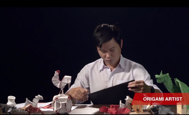 Origami là nghề kiếm được mức thu nhập mơ ước